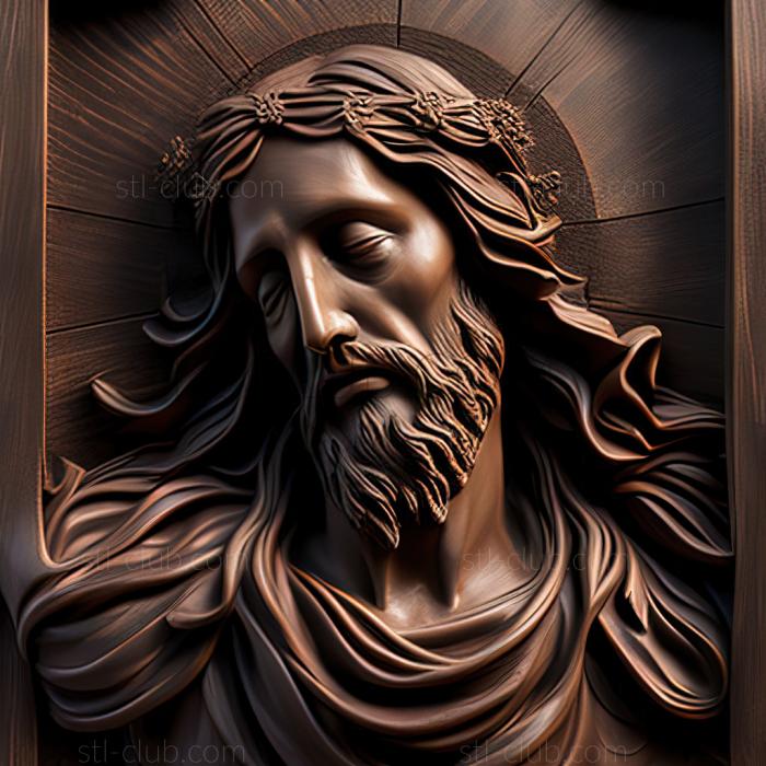 3D model st jesus (STL)